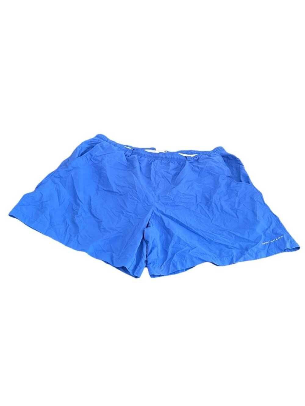 Men’s Columbia Blue Swim Trunks Xxl And Length 6”